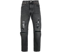 501 Jeans im Distressed-Look
