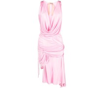 Asymmetrisches Kleid mit Drapierung