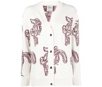 Cardigan mit Roger-Rabbit-Intarsie