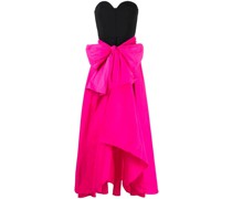 Schulterfreies Abendkleid mit Schleife