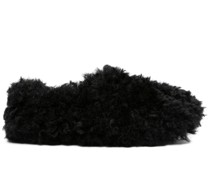 Slipper aus Faux Fur