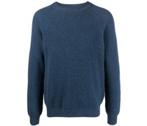 Gerippter Kaschmirpullover