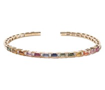 18kt 'Flexible Rainbow' Gelbgoldarmspange