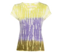 T-Shirt mit Batikmuster