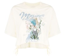 Musium Div. Cropped-T-Shirt mit Print