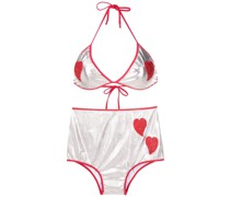 Bikini mit Herzapplikation