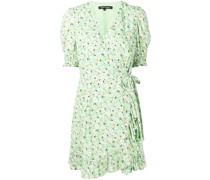 Wickelkleid mit Blumen-Print