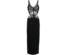 Maxikleid mit Cut-Outs