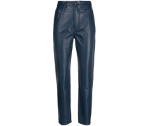 Gerade Gabry Hose aus Leder