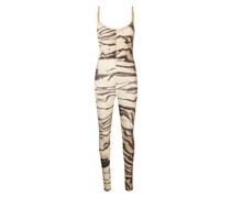 Jumpsuit mit Tiger-Print