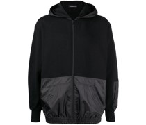 Kapuzenjacke mit Kontrasteinsätzen