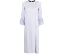 Billie Midikleid mit Federn