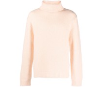 Grob gestrickter Rollkragenpullover