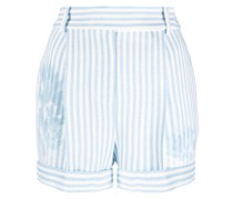 Gestreifte Shorts