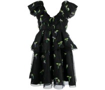 Minikleid mit Animal-Print