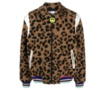 Jacke mit Leoparden-Print