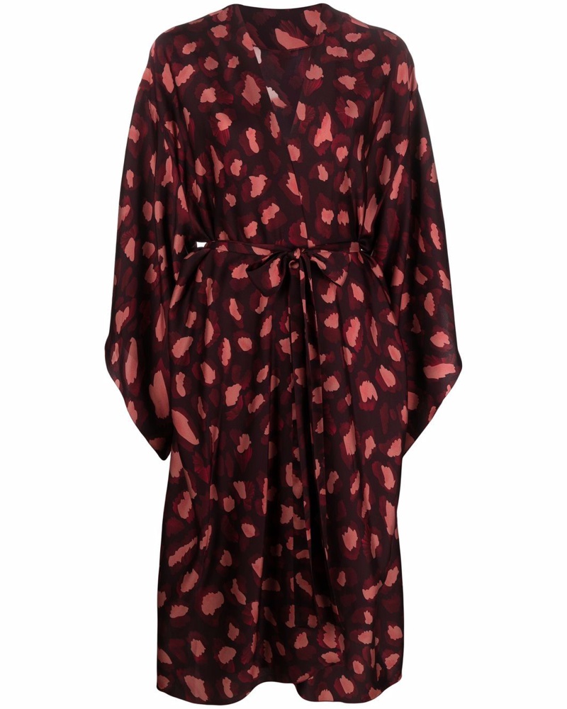 Maria Lucia Hohan Damen Macua Kaftan mit Print