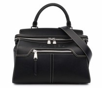 Handtasche mit Logo-Prägung