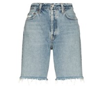 Ungesäumte 90s Jeans-Shorts