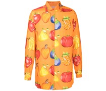 Hemd mit Früchte-Print