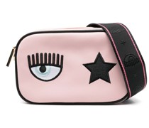 Bestickte Schultertasche