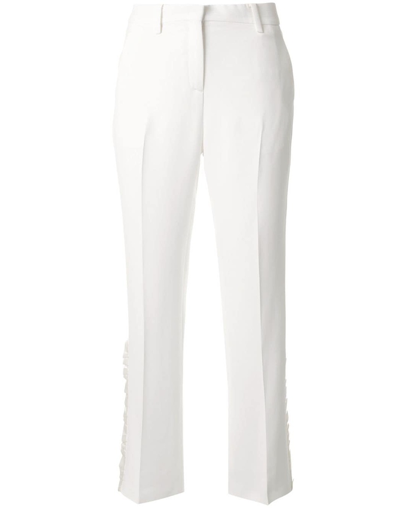 N° 21 Damen Cropped-Hose mit Volants