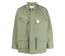 Jacke mit aufgesetzten Taschen
