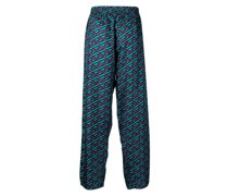 Pyjama-Hose mit geometrischem Print