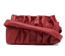 Vague Schultertasche mit Raffungen