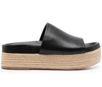 Espadrilles mit Plateau