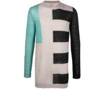 Geometrisch gemusterter Pullover