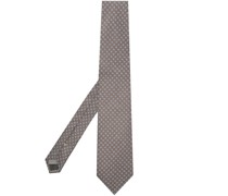 Seidenkrawatte mit Polka Dots