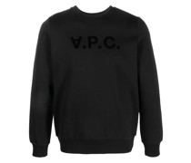 A.P.C. Sweatshirt mit Logo-Print