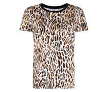 T-Shirt mit Leoparden-Print