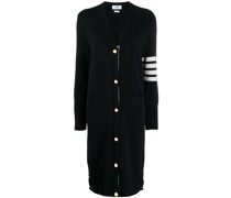 Cardigan mit Logo-Streifen und V-Ausschnitt
