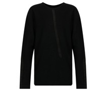Pullover mit Besatzstreifen