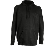 Hoodie mit Logo-Stickerei