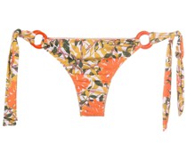 Bikinihöschen mit Blumen-Print