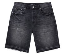 Jeans-Shorts im Distressed-Look