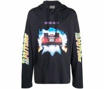 Hoodie mit "Back to the Future"-Print