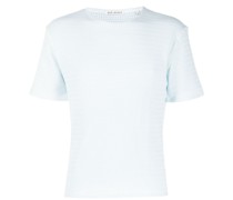T-Shirt mit Lochstrickmuster