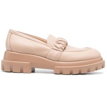 Geraffte Loafer