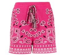 Shorts mit Bandana-Print