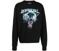 Sweatshirt mit Panther-Print