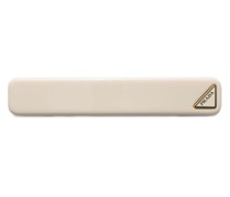 triangle-logo hair clip