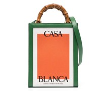 Shopper mit Logo-Print