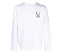 Sweatshirt mit Teddy-Applikation