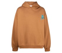 Hoodie mit Schlangen-Print