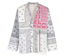 Jacke mit Bandana-Print