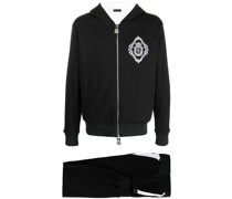 Jogginganzug mit Logo-Stickerei